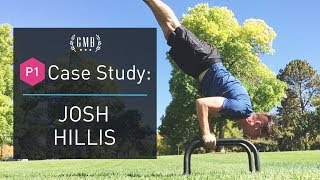 GMB Parallettes One Case Study  How Josh Hillis Overcame His Wrist Injury [upl. by Yreffoeg]