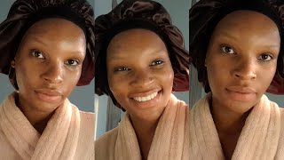 VLOGTOBERGET UNREADY WITH ME GARNIER MICELLAR CLEANSING WATER RENEILWE MOKABENG [upl. by Hirschfeld]