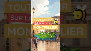 Bienvenue à Montpellier  suis Abie pour une visite guidée de la ville [upl. by Nasho]