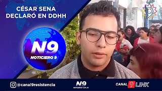 CÉSAR SENA DECLARÓ EN DDHH [upl. by Alor]