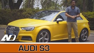 Audi S3  Perfecto balance entre lujo tecnología y deportivismo [upl. by Loesceke]