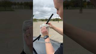 Try this before you replace your windshield wiper blades howto lifehacks wd40 [upl. by Erdne692]