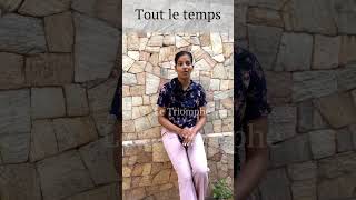 Frequency French Adverbs  Le Triomphe2024 shorts youtubeshortsvideo french english [upl. by Tirreg296]