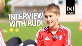 FC Bayern Munich youth player Rudi Schlosser talks about Matthias Nowaks training methods [upl. by Sabella]