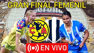 🚨América Femenil vs Rayadas EN VIVO  Final Ida Liga MX Femenil POR DÓNDE VERLA Y A QUÉ HORA [upl. by Benyamin757]