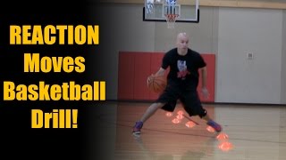 Basketball Drills Reaction Moves  Basketball Dribbling Drills  Ball Handling Drills [upl. by Attenahs]