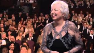 Thelma Schoonmaker winning a Film Editing Oscar® for quotThe Departedquot [upl. by Airrej257]