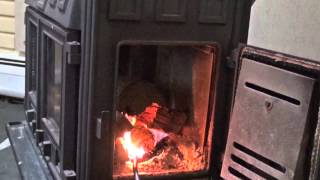 Secret to Quickly Light a Wood Stove [upl. by Esetal]