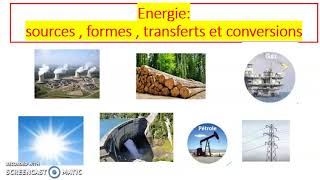 Energie sources  formes transferts et conversions [upl. by Nyra]