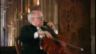 Rostropovich Plays Bach 1iii Courante [upl. by Ainehta]