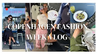 COPENHAGEN FASHION WEEK SS25  SOLO TRIP  SHOWS amp HOTSPOTS [upl. by Gefen665]