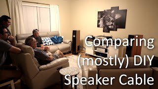 Comparing mostly DIY speaker cables [upl. by Anialem]