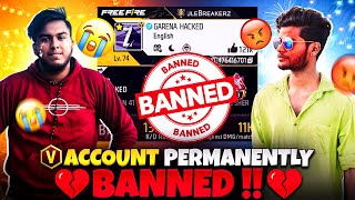 💥V Badge ID🥺Permanently Banned‼ இனிமேல்😭வாய்ப்பே இல்லையா⁉ Bye Guys [upl. by Okun]