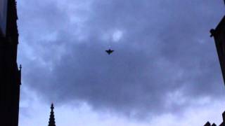 Eurofighter flyby for Edinburgh tattoo 1080p [upl. by Lauraine]