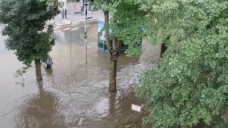 Hochwasser in Mülheim an der Ruhr durch Tief Bernd [upl. by Aicile273]