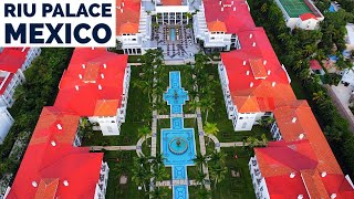 Hotel Riu Palace Mexico Playacar Playa Del Carmen Riviera Maya México 🇲🇽 Drone Footage [upl. by Steward]