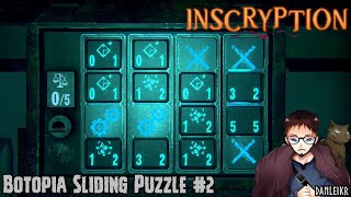 Inscryption Act 3 Botopia Sliding Puzzle 2 Explanation [upl. by Albert268]