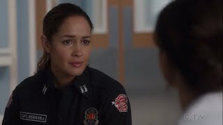 Station 19 7x01  Amelia tells Andy Jack won’t ever be a firefighter [upl. by Ecined886]