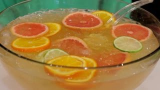 Alcoholic Punch Made With 7 Up  Mojito amp Daiquiri Recipes [upl. by Imekawulo825]