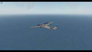 Flying Frances Largest Floatplane  Roblox Aeronautica [upl. by Eirhtug]