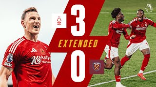 Up to THIRD 🔥  Forest 30 West Ham  Extended Highlights  Premier League [upl. by Yblek895]