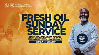 FRESH OIL SUNDAY SERVICE WITH REV DR MOSES KOFI GYESI 13102024 [upl. by Lehcsreh848]