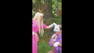 Naughty Kitty Turned Princess into a Cat 😼👑 ASMR fun peach [upl. by Redla]