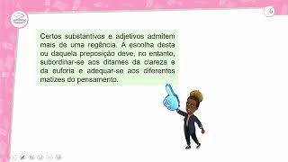 831  SINTAXE DE REGÊNCIA – NOMINAL E VERBAL  PORTUGUÊS  1º ANO EM  AULA 8312023 [upl. by Eneloc]