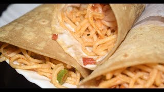 Egg Chapathi Roll in Malayalam  Creamy Egg Roll Recipe  Egg chapathi Noodles roll  Easy amp Quick [upl. by Ozmo866]