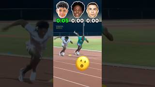 Ronaldo Jr VS iShowSpeed VS Ronaldo Speed Challenge😱 [upl. by Anoel]