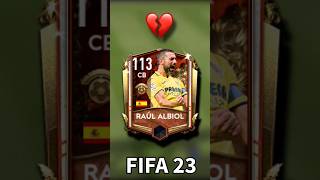 RAUL ALBIOL in FIFA MOBILE 23 vs RAUL ALBIOL in FIFA MOBILE 17 fifamobile23 fifamobile fifa [upl. by Kowal]