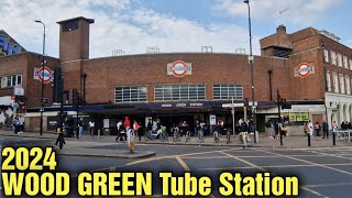 WOOD GREEN Underground Station 2024 [upl. by Monto946]