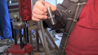 Reloading 101 Lee Classic Turret Press and Cast Bullet sizing and install Gas Checksmts [upl. by Hamas]