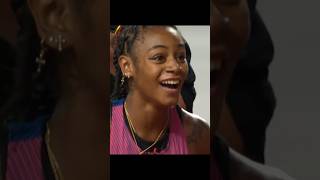 Sha carri Richardson shortsfeed youtubeshorts viralvideoshorts goviralshorts shorts olympics [upl. by Currey]