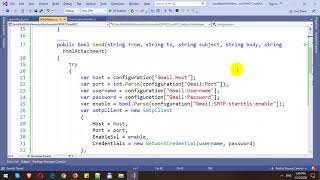 Send Mail with Attachments from MemoryStream in ASPNET Core MVC [upl. by Bromleigh926]