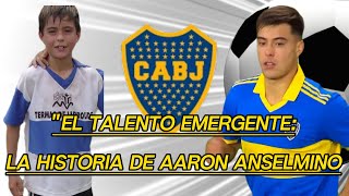 quotLA HISTORIA DE AARON ANSELMINO ASCENSO DE LA JOYA DE BOCA JUNIORSquot NEWS EL BOCA JUNIORS [upl. by Nevar]