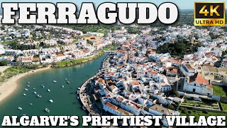 FERRAGUDO  THE PRETTIEST VILLAGE OF ALGARVE  PORTUGAL  2024  4K [upl. by Koby]