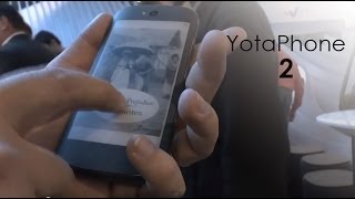 Yotaphone 2 anteprima dal MWC 2014 da HDblogit [upl. by Anib]