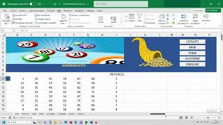 Programma Superenalotto con Excel [upl. by Assennej]