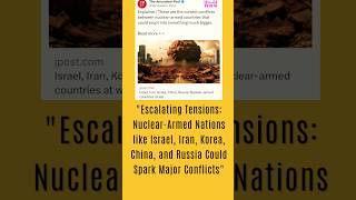 quotEscalating Tensions NuclearArmed Nations shorts news breakingnews war [upl. by Nauq]