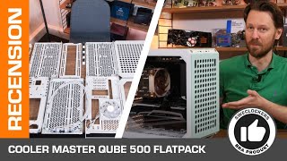 Cooler Master Qube 500 Flatpack – IKEAinspirerat datorchassi [upl. by Haliek]