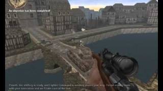 medal of honor allied assault Mision 5El dia del tanke tigre parte 3 [upl. by Hollenbeck]