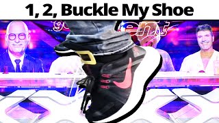 One Two Buckle My Shoe on Americas Got Talent [upl. by Fair]