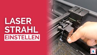 Laserstrahleinstellung Plattform System von Universal Laser Systems [upl. by Macleod]