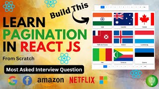Master Pagination in React Js Build a Dynamic Pagination Component from Scratch [upl. by Dorcus247]