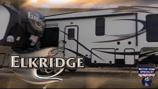 ELKRIDGE 38RSRT Luxury Fifth Wheel Review at MHSRVcom 2015 [upl. by Lundquist939]