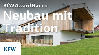 Neubau zwischen Bauernhöfen  KfW Award Bauen 2015 5 Platz [upl. by Anat]