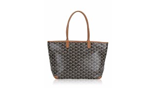 Goyard Goyardine Artois PM Black Gold [upl. by Dolores529]