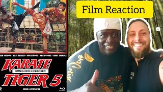 KARATE TIGER 5 quotDer König der Kickboxerquot 90er  FILM REACTION [upl. by Odelia125]