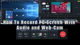 How To Record Screen using Camtasia Recorder Tutorial [upl. by Ecnarepmet403]